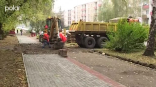 Výstavba cyklostezky na ulici Borovského pokračuje
