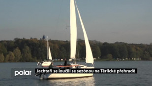 Jachtaři se loučili se sezónou na Těrlické přehradě