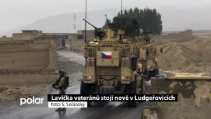 ​Lavička veteránů stojí nově v Ludgeřovicích