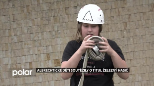 Albrechtické děti soutěžily o titul Železný hasič