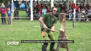 V Palkovicích na Myslíku soutěžili dřevorubci