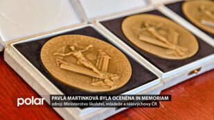 Pavla Martinková byla oceněna in memoriam