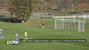 Derby mezi Albrechticemi a Stonavou je fotbalovým svátkem, zápas skončil remízou