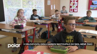 V Orlové nastoupilo do škol méně žáků, důvodem je nákaza koronavirem na Dole Darkov