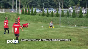V Těrlicku se hrál žákovský turnaj ve fotbale a veteráni závodili v biatlonu