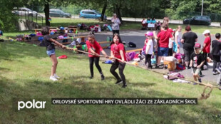 Orlovské sportovní hry ovládli žáci ze základních škol
