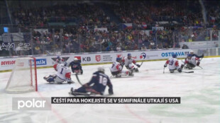 Čeští para hokejisté poslední zápas skupiny prohráli. V semifinále narazí na USA