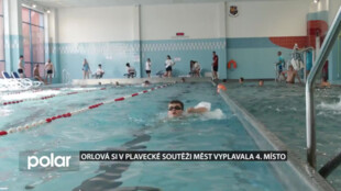 Orlová si v plavecké soutěži měst vyplavala 4. místo
