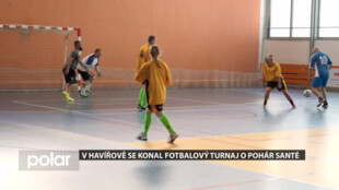 V Havířově se konal fotbalový turnaj O pohár Santé, nejvíce se dařilo klientům ze Čtyřlístku Ostrava
