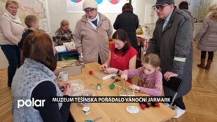 Na jarmarku v Muzeu Těšínska si lidé připomněli dobové vánoční tradice