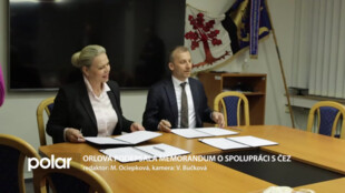 Orlová podepsala memorandum o spolupráci s ČEZ