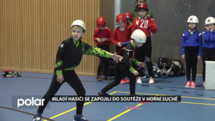 Mladí hasiči z SDH Havířov se zapojili do soutěže v Horní Suché