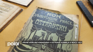 V rámci jubilea 100 let Velké Ostravy slaví i knihovnictví. První veřejná knihovna vznikla v r.1921