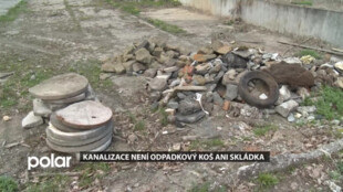 Kanalizace není odpadkový koš ani skládka, apelují na občany představitelé společnosti OVAK