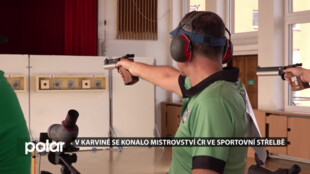 V Karviné se konalo Mistrovství České republiky ve sportovní střelbě