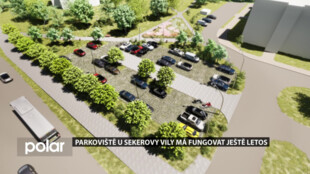 Zelené parkoviště na Slezské ve Frýdku-Místku má být hotové ještě letos