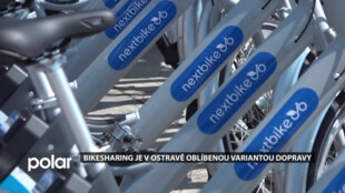 Bikesharing je v Ostravě oblíbenou formou dopravy