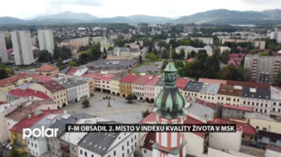 Frýdek-Místek je druhým nejlepším městem pro život v Moravskoslezském kraji