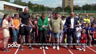 Atletika Poruba oslavila 50 let Jarním mítinkem. Šlo o první závody na novém stadionu v areálu SAP Poruba